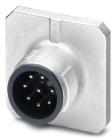 PHOENIX CONTACT-SACC-SQ-M12MS-8CON-20-L180 Sensor Accessories Sensor/actuator flush-type socket, 5-pos., B-coded, with straight THR solder connection, only contact insert