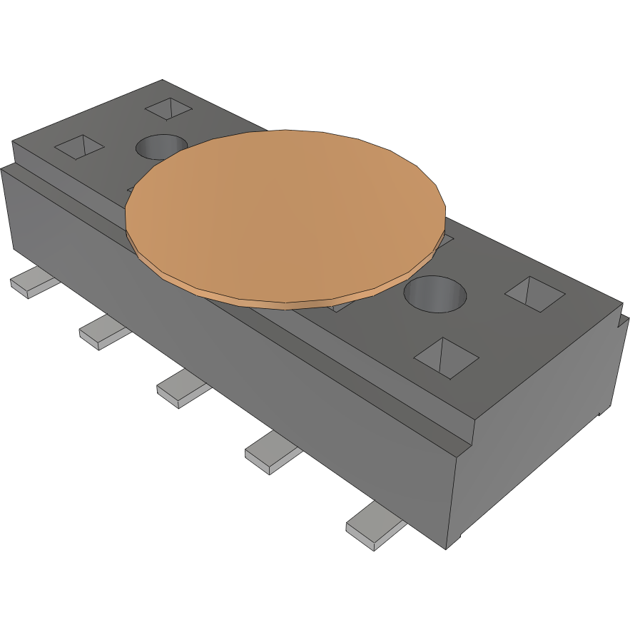 Samtec-CLT-105-02-L-D-K-FR Steckverbinderleisten und Leiterplattenbuchsen Conn Socket Strip SKT 10 POS 2mm Solder ST SMD T/R