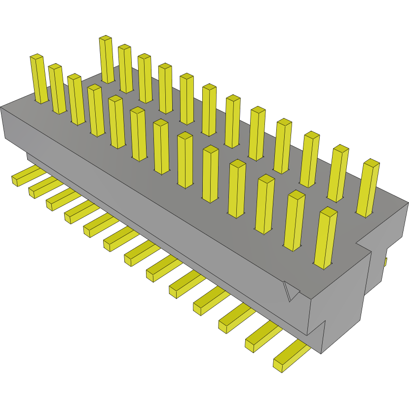Samtec-BKT-125-03-L-V-A-TR Steckverbinderleisten und Leiterplattenbuchsen Conn Unshrouded Header HDR 25 POS 1mm Solder ST SMD T/R