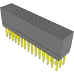 Conn Elevated Socket SKT 45 POS 2.54mm Solder ST Top Entry Thru-Hole Tube