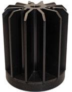 Advanced Thermal Solutions-ATSEU-109-C2-R0 Kühlkörper Heat Sink Passive Screw Mount Aluminum Black Anodized