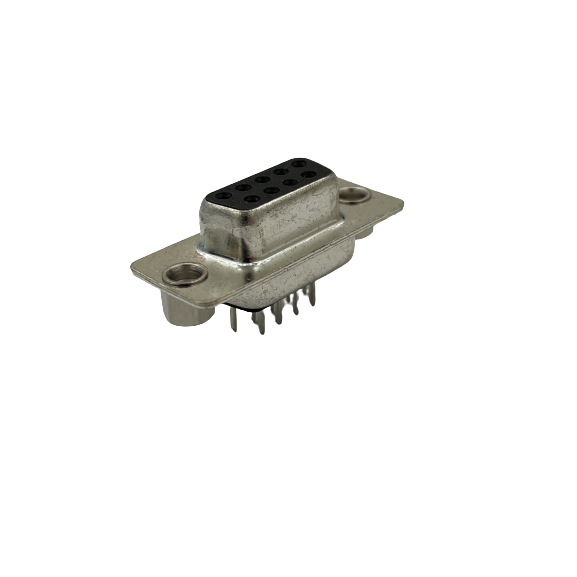 ADAM TECH-DE09-ST-1-SL Steckverbinder, D-Sub Conn D-Sub SKT 9 POS 1.38mm Solder ST Thru-Hole 9 Terminal 1 Port Tray