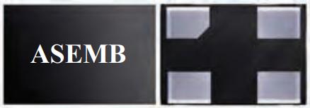 Abracon-ASEMB-100.000MHZ-LY-T MEMS-Oszillatoren Oscillator MEMS 100MHz ±10ppm (Stability) 15pF LVCMOS 55% 1.8V/2.5V/3.3V 4-Pin QFN SMD T/R