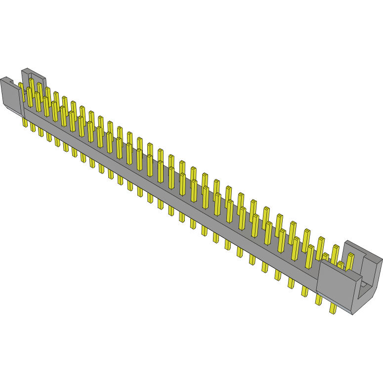 Samtec-TSH-130-01-S-D Steckverbinderleisten und Leiterplattenbuchsen Conn Shrouded Header HDR 60 POS 2mm Solder ST Thru-Hole Tube