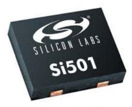 Silicon Labs-501JCKM100000BAFR MEMS-Oszillatoren Oscillator MEMS 0.1MHz ±20ppm (Stability) LVCMOS 3.3V 4-Pin DFN SMD T/R