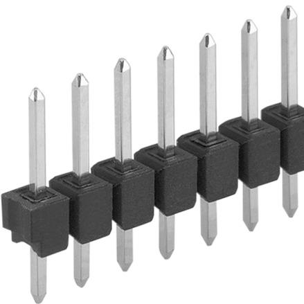 Fischer Elektronik-SL 11 265 14 Z Steckverbinderleisten und Leiterplattenbuchsen Conn Unshrouded Header M 14 POS 2.54mm Solder Thru-Hole