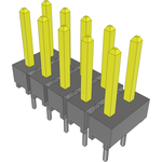 Conn Unshrouded Header HDR 10 POS 2.54mm Solder ST Top Entry Thru-Hole Bulk