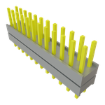 Conn Socket Strip SKT 24 POS 2.54mm Solder ST Top Entry Thru-Hole Layer