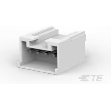 TE Connectivity-917724-1 Connector Headers and PCB Receptacles Conn Shrouded Header HDR 4 POS 2.5mm Solder ST Thru-Hole Bag