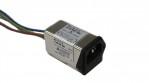 Altran Magnetics, Inc-AMI-M11AC-8-3-B Spannungsversorgungseingangsmodule Power Entry Module Filtered M 3 POS 250VAC 3A ST 1 Port