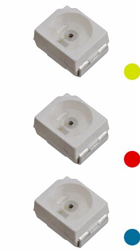 Visual Communications-VAOL-S2WR4 LED LED Uni-Color White 2-Pin PLCC T/R