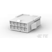 TE Connectivity-1-794953-0 Einzeladersteckverbinder, Gehäuse Conn Housing PL 10 POS 4.2mm Crimp ST Panel Mount Natural Bag