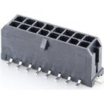 Conn Wire to Board HDR 16Power POS 3mm Solder ST Top Entry SMD Micro-Fit 3.0 T/R