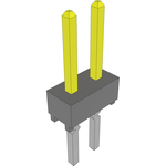 Conn Unshrouded Header HDR 2 POS Solder ST Top Entry Thru-Hole Bulk