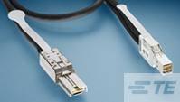 TE Connectivity-2202501-7 Andere Kabelbaugruppen Cable Assembly Serial 6m 26AWG Mini-SAS HD to Mini-SAS HD 36 to 36 POS M-M