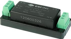 CUI Inc-PYB10-Q48-S12-T DC to DC Converter and Switching Regulator Module Module DC-DC 48VIN 1-OUT 12V 0.833A 10W 6-Pin