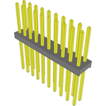 Conn Unshrouded Header HDR 20 POS 2mm Solder ST Top Entry Thru-Hole Bulk