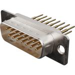 Conn D-Sub M 15 POS 1.42mm Solder ST Thru-Hole 15 Terminal 1 Port Carton