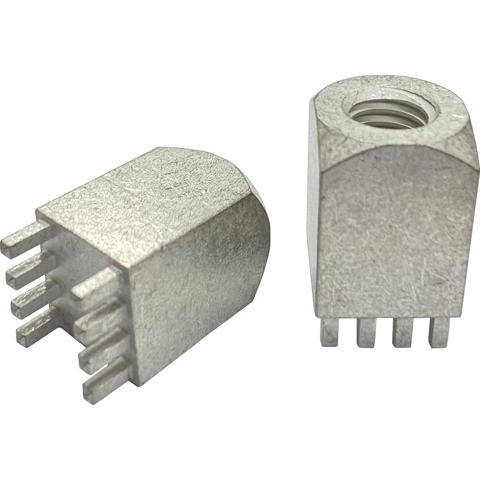 ADAM TECH-HCT-P-IT-M6-A Terminali connettore Power Tap Terminal Brass F 10mm Matte Tin Over Nickel