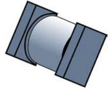 Microchip Technology-JANS1N6158AUS Überspannungsbegrenzer (TVS) TVS Diode Single Bi-Dir 35.8V 1.5KW 2-Pin C-MELF Waffle
