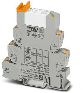 PHOENIX CONTACT-2900338 Relè elettromeccanico Electromechanical Relay 24VDC 1.333KOhm 6A DPDT( (14mm 94mm 80mm)) DIN Rail Relay Module
