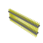 Conn Board Stacker HDR 52 POS 2.54mm Solder ST Top Entry Thru-Hole Bulk