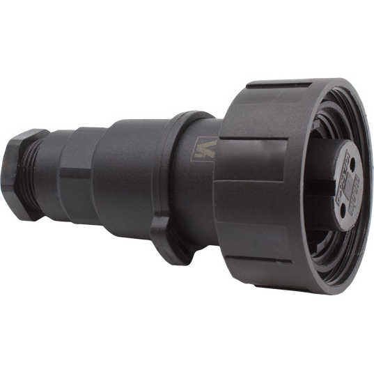 Bulgin Components PLC-PXV0731/S/07 Steckverbinder, rund Conn Circular SKT 3 POS Screw ST Cable Mount 3 Terminal 1 Port