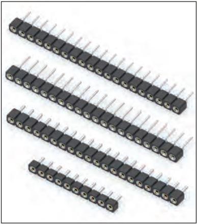 Mill-Max-310-43-110-41-001000 Steckverbinderleisten und Leiterplattenbuchsen Conn Socket Strip SKT 10 POS 2.54mm Solder ST Top Entry Thru-Hole