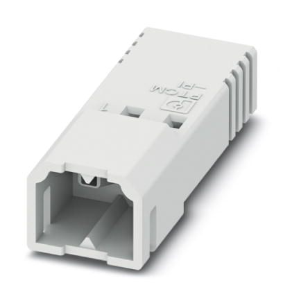 PHOENIX CONTACT-1015242 Gaine de câblage de raccordement discret Conn Housing PL 2 POS 2.5mm Crimp ST Cable Mount White Cardboard