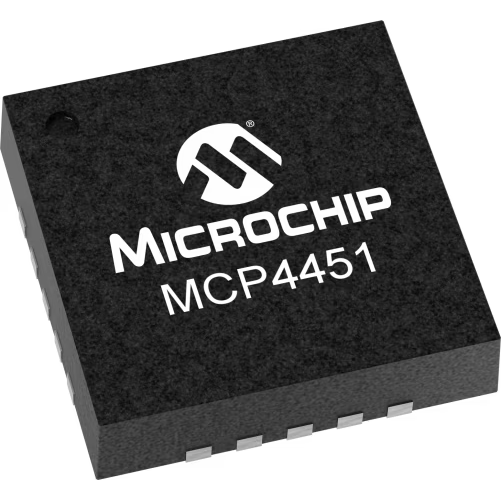 Microchip Technology-MCP4451-502E/ML Digitalpotenziometer Digital Potentiometer 5kOhm 256POS Volatile Linear Automotive AEC-Q100 20-Pin QFN EP Tube