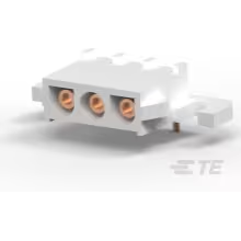 TE Connectivity-193839-2 Connector Headers and PCB Receptacles Conn Wire to Board SKT 3 POS 6.35mm Solder RA Side Entry Thru-Hole Bag