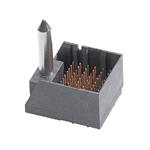 Conn Backplane HDR 54 POS 1.9mm Press Fit ST Thru-Hole Impact™ Tray