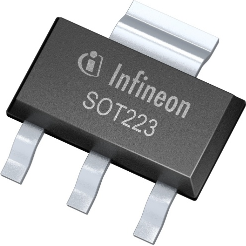 Infineon Technologies AG-ITS4200SMEOHUMA1 Strombegrenzungsschaltern Current Limit SW 1-IN 1-OUT -3V to 45V 0.7A Automotive AEC-Q100 4-Pin(3+Tab) SOT-223 T/R
