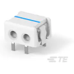 Conn IDC Connector HDR 2 POS Solder RA Thru-Hole T/R