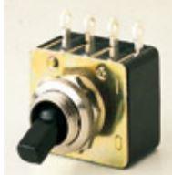 Marquardt Switches-0132.0601 Interruttore a levetta Switch Toggle ON OFF DPST Lever Solder 2A 250VAC Panel Mount with Threads