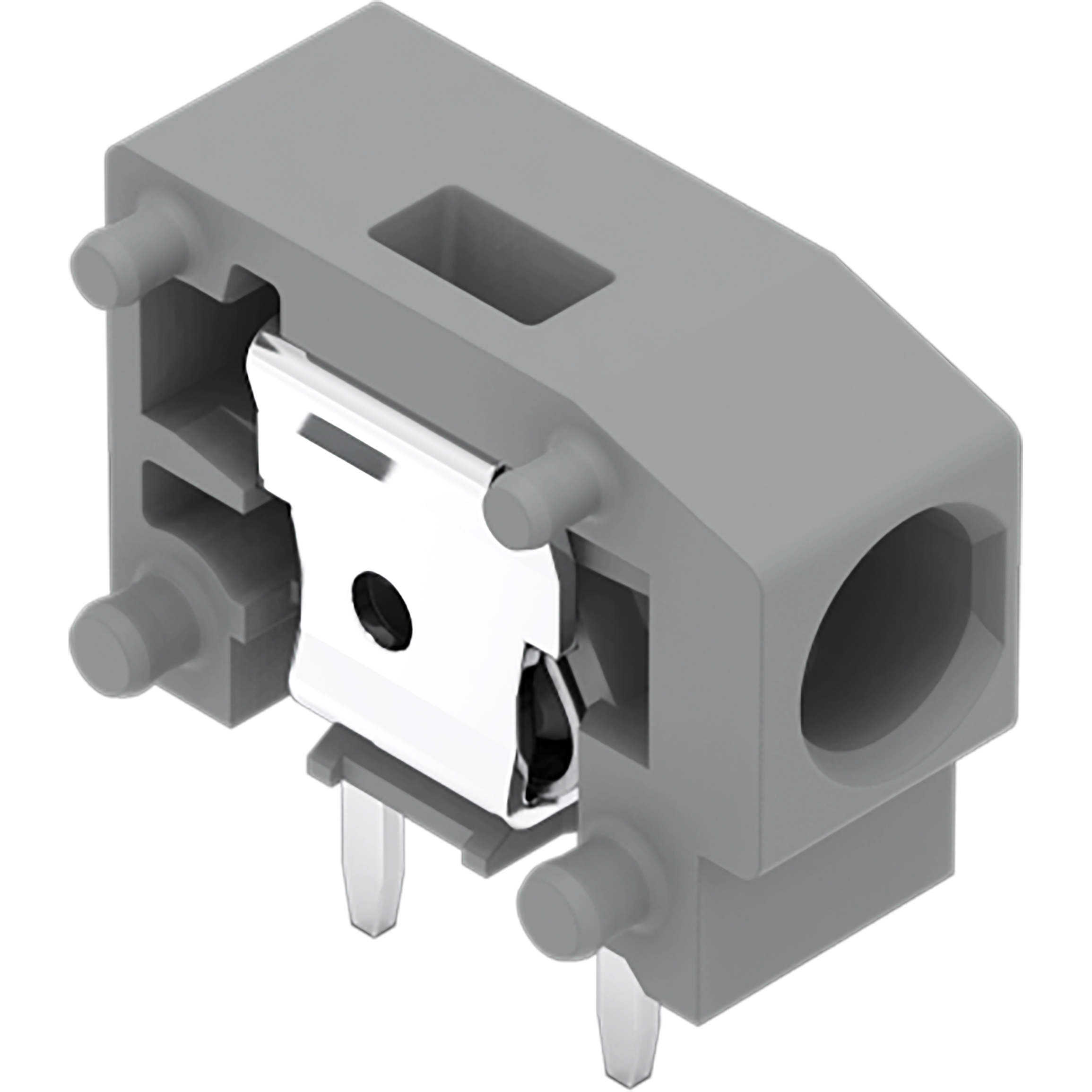 WAGO-235-742 Steckverbinder, Klemmenblöcke Conn Terminal Block 1 POS Solder ST Thru-Hole 24A Box