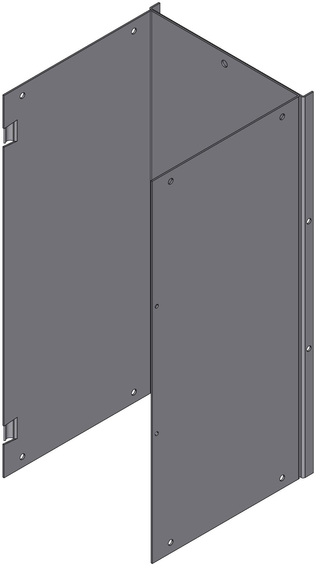 Hammond Manufacturing-CWST818NK Ductos de alambrado Wiring Ducts Hinged Cover Square with Cover Steel Gray