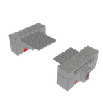 Cable Assembly 0.19m 30AWG 0.64mm 10 to 10 POS IDC Connector to IDC Connector F-F TIGER EYE™ Bulk