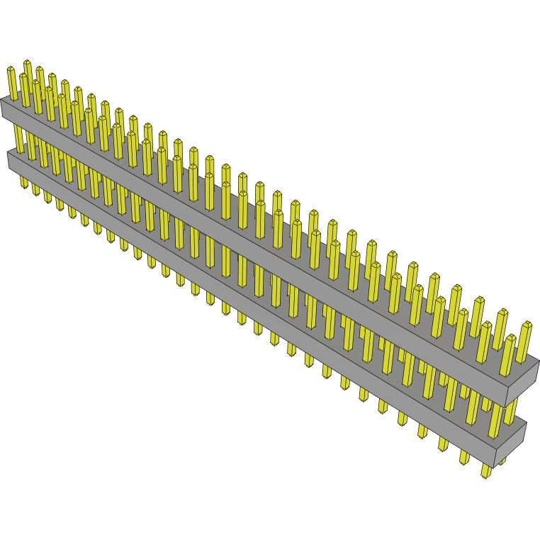 Samtec-TW-30-04-F-D-320-095 Piastre connettori e prese PCB Conn Board Stacker HDR 60 POS 2mm Solder ST Top Entry Thru-Hole Bulk