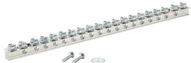 Panduit-UGB2/0-414-18 Steckverbinder, Klemmenblöcke Conn Ground Terminal Block 18 POS 14.2mm Screw RA Cable Mount StructuredGround™