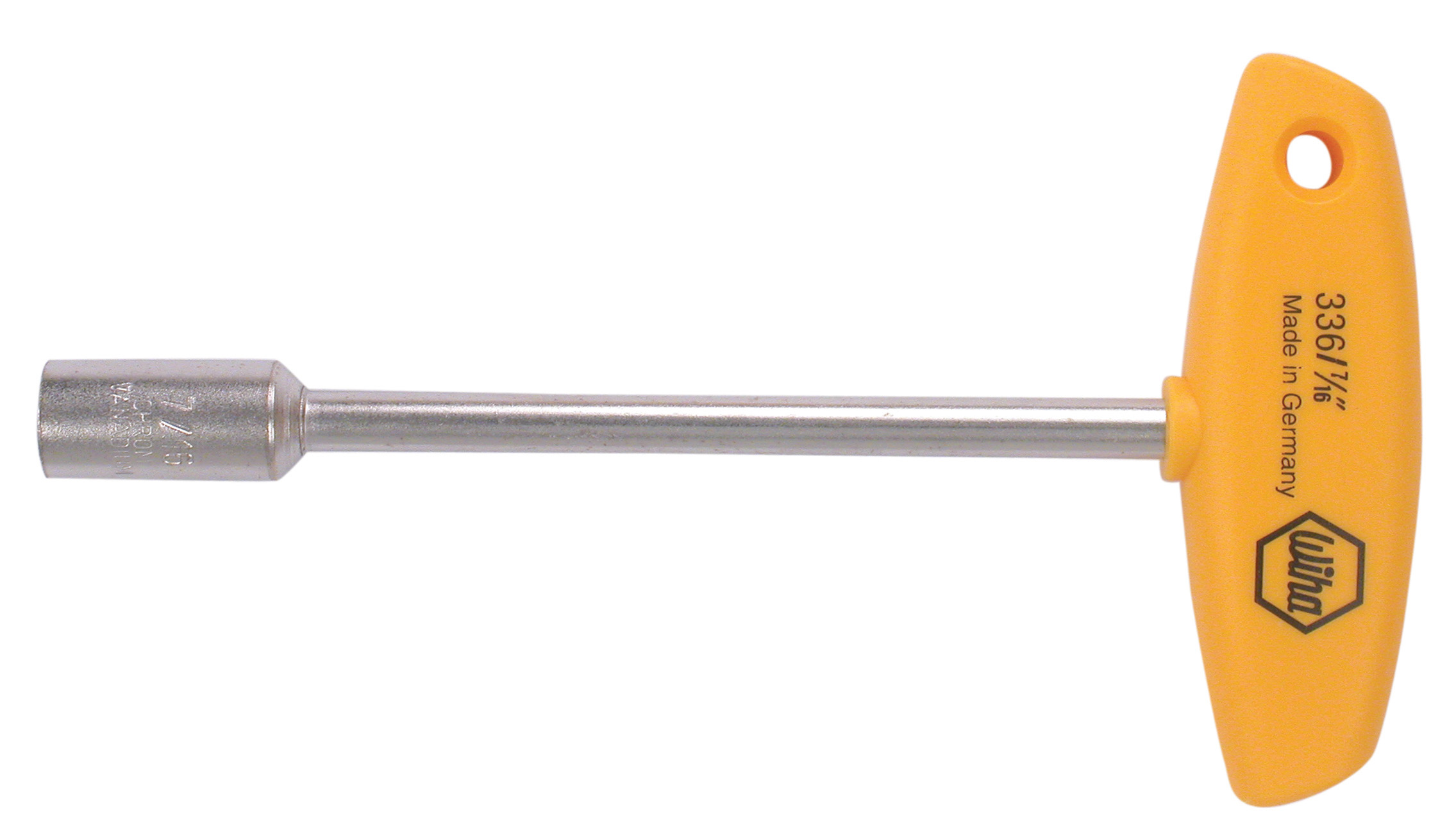 Wiha Tools USA-33665 Nut Drivers Application Tooling, Ergonomic Comfort Grip T-Handle Inch Nut Driver