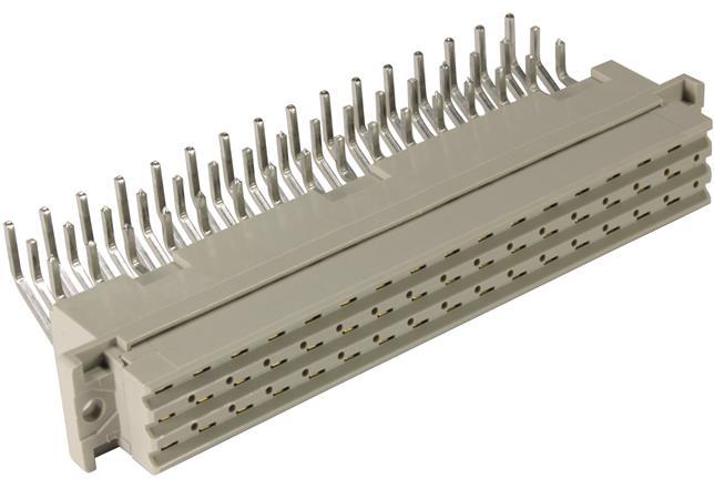 HARTING Technology Group-09062486836 Connector Backplane Conn DIN 41612 F 48 POS 5.08mm Solder RA Thru-Hole