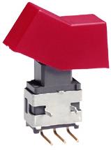 NKK Switches-A1RKH Kippschalter Switch Toggle (ON) None ON SPDT Paddle PC Pins 0.1A 28VAC 28VDC 0.4VA PC Mount with Bracket