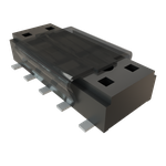 Conn Socket Strip SKT 10 POS 2mm Solder ST Top Entry SMD TIGER CLAW™ Tube