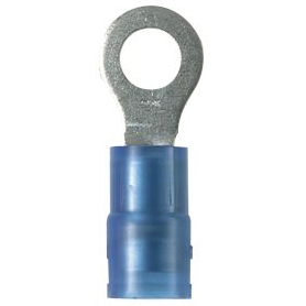 Panduit-PMNF2-3R-C Steckverbinderanschlüsse Ring Tongue Terminal 14-16AWG Copper Blue 19.35mm Tin Bottle