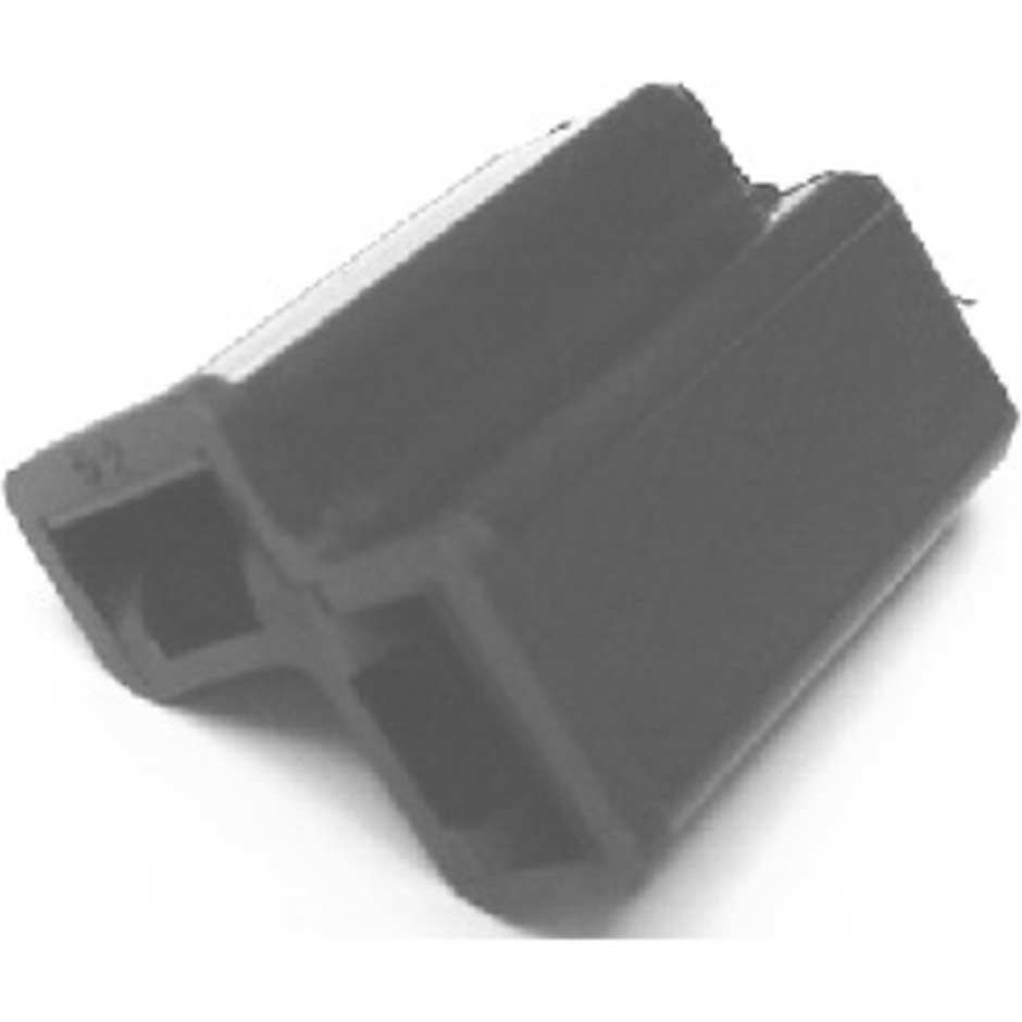 Delphi-02973385 Einzeladersteckverbinder, Gehäuse Conn Housing F 2 POS Crimp ST Cable Mount Black