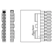 TE Connectivity-MTCB1X-XXX-106 Steckverbinder, rechteckig Conn Rectangular SKT 10 POS 1.27mm Crimp ST Cable Mount