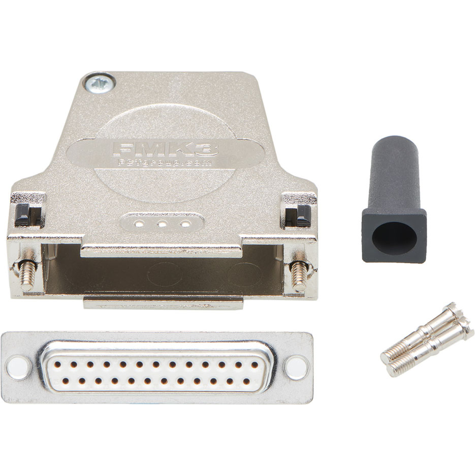 Molex-1731140972 Steckverbinder, D-Sub Conn D-Sub F 25 POS 1.42mm Solder Cup 45° Cable Mount 25 Terminal 1 Port FCT Products Bag