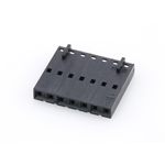 Conn Housing F 7 POS 2.54mm Crimp ST Cable Mount Black SL™ Bag