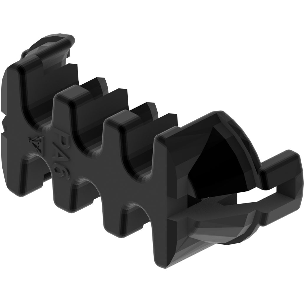 Aptiv-12185000 Connector Accessories Connector Accessories 6 POS Lock Secondary TPA Black